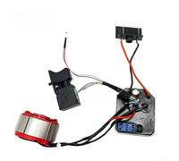 Feeshoppher Clé sans balais 5220 avec interrupteur à bobine 600 Nm pour clé à batterie au lithium de style Dayi avec construction en métal et plastique Lumière LED