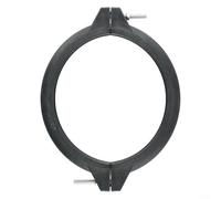 Feeshoppher Collier de serrage pour filtre à sable de piscine avec écrou et boulon, anneau de rechange en plastique pour pièces d'équipement de piscine Intex, 18 x 23 cm