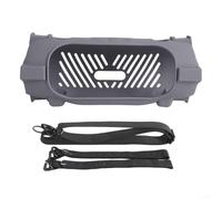 Feeshoppher Coque de protection en silicone pour haut-parleur JBL Charge 6 avec bandoulière, portable, légère, résistante à la poussière et aux chocs, housse de transport de voyage pour 23 x 13 x 10