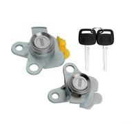 Feeshoppher Cylindre de serrure de porte avec clés de remplacement direct pour Toyota Corolla 1998 2002 1.8L L4 et Prizm 1998 2002 1.8L L4 fabriqué à partir de plastique de qualité avec un ensemble OE