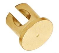 Feeshoppher Écrou guide de câble d'accélérateur en laiton pour joint de carburateur Polaris 0,8 x 0,7 cm Pièce de rechange