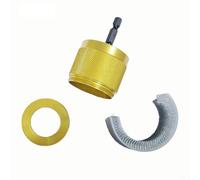 Feeshoppher Ensemble de brosses de nettoyage de tuyaux en cuivre avec poils trempés pour perceuse électrique dans la plomberie, la climatisation, l'entretien des conduites de gaz et de ventilation