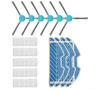 Feeshoppher Ensemble de pièces pour aspirateur robot Cecotec 1290 1390 1590 comprenant brosse latérale, filtre à air HEPA et chiffon de nettoyage conçus pour optimiser les performances de nettoyage