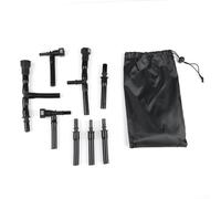 Feeshoppher EVAP Kit de détection de fuite pour roue de voiture Outil de diagnostic automobile Matériau en caoutchouc noir Léger Portable Test précis pour l'entretien et l'intérieur du véhicule