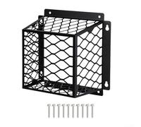 Feeshoppher Grille d'aération en plastique blanc pour ventilateurs d'échappement de 7,6 à 10,2 cm, 17,8 x 17,8 x 12,7 cm, avec 10 vis pour empêcher les oiseaux, les rongeurs et les débris d'entrer