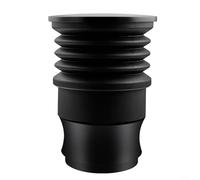 Feeshoppher Grinder Moulin à café à une dose unique en aluminium et silicone Outil de nettoyage pour MAZZER Mini Noir 8,3 x 12 cm