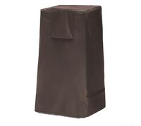 Feeshoppher Housse de fontaine de jardin 46,5 x 46,5 x 84 cm, tissu Oxford 600D imperméable, protection anti-poussière pour bol en cascade et fontaines en pierre empilée, protection hivernale