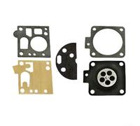 Feeshoppher Kit de joints de diaphragme de carburateur pour tronçonneuse 038 MS380 MS381, pièce de rechange pour carburateur de type Zama 48A, accessoire de jardin