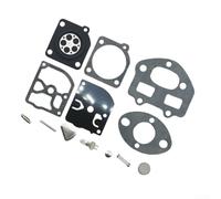 Feeshoppher Kit de réparation de carburateur pour Zama C1Q-H64, compatible avec les tronçonneuses GZ400 RY10532, kit de remplacement de 13 pièces avec joints et membranes pour l'entretien du moteur