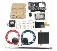 Feeshoppher Kit radio V5A à monter soi-même, récepteur de sortie analogique numérique prend en charge FM AM SW SSB LSB USB et bande aéronautique 118-137 MHz, BFO réglable pour les amateurs de radio