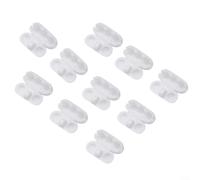 Feeshoppher Lot de 10 clips de connecteur de cordon de traction en plastique pour rideaux verticaux romains pour salon, chambre à coucher, salle de bain, cuisine, salle à manger, stores de taille