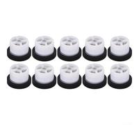 Feeshoppher Lot de 10 joints de valve anti-retour en caoutchouc G1/2 et G3/4 avec filtre pour robinetterie de plomberie, pommeaux de douche et valves de mélange pour empêcher l'eau de siroter (G1/2)