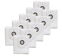 Feeshoppher Lot de 10 sacs à poussière en tissu non tissé pour aspirateur robot Dynaking R21 - Capture la saleté, les poils d'animaux et les débris - Aide à maintenir des sols propres et hygiéniques