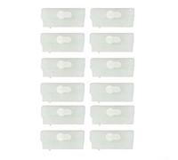 Feeshoppher Lot de 12 bandes anti-éclats pour pare-chocs de tronçonneuse MS290 MS310 MS390 MS260 MS270 MS280 - Pièce de rechange en plastique 1121 648 6610