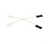 Feeshoppher Lot de 2 capteurs de température thermistance de rechange pour réfrigérateur Norcold 629409 2118 Series, 16,5 cm, blanc et noir, sonde en plastique pour contrôle de refroidissement du