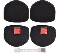 Feeshoppher Lot de 2 filtres en mousse et feutre pour aspirateurs à main sans fil Shark UltraCyclone Pet Pro Plus CH901 CH950 CH951 CH951C CH900WM lavables et réutilisables