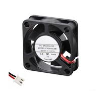 Feeshoppher Lot de 2 ventilateurs de refroidissement à double roulement 3010 pour pièces d'imprimante 3D, construction ABS, arbre silencieux en alliage contenant de l'huile et roulements à billes