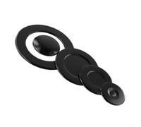 Feeshoppher Lot de 4 brûleurs de four à gaz en fer en plusieurs tailles pour poêles SABAF Matériau épais Housse de protection contre le feu avec ajustement standard pour une combustion efficace