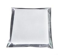 Feeshoppher Lot de 50 filtres de vidange de cuisine et de pot de fleurs en maille en fibre de polyester anti-fuite et anti-débris pour filtre d'évier et base de filtration efficace pour garder