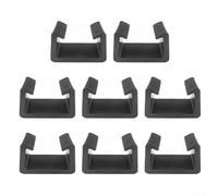 Feeshoppher Lot de 8 clips de connecteur de canapé sectionnel en plastique | Lot de 8, relie deux unités en toute sécurité, empêche la formation d'espaces, idéal pour les canapés modulaires