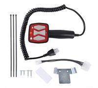 Feeshoppher Manette de chasse-neige portable 6 broches pour Western 56462 pour SAM 1306902 pour chasse-neige Fisher 9400 à lame droite avec diagnostic intégré, grand bouton, prise en main facile