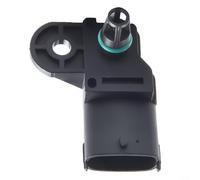 Feeshoppher MAP Sensor TMAP 3858987 8M0087834 3859020 pour moteur Mercruiser 4.3L 5.0L 5.7L 6.0L V6 V8 Marine Bateau Pièce de rechange en plastique ABS noir ajustement direct
