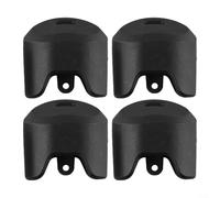 Feeshoppher N074647 Lot de 4 pieds de rechange en caoutchouc pour scie à onglet Compatible avec DWX723 DWX724 DWX725 DE7023 Noir