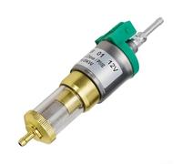 Feeshoppher Pompe doseuse de carburant pour chauffage diesel 12/24 V 22/28 ml, pompe à carburant compatible avec le système de filtre double de chauffage de stationnement Eberspacher 1KW-5KW (12 V-28