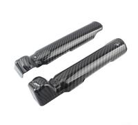 Feeshoppher Protections de fourche avant pour moto tout-terrain électrique Surron, housse de protection en plastique PP avec motif en fibre de carbone, accessoires de protection de suspension avant