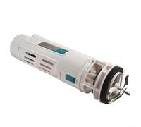 Feeshoppher Réservoir de chasse d'eau blanc à double bouton poussoir 28,5 cm hauteur réglable Matériau ABS Économie d'eau Remplacement complet et demi chasse d'eau pour salle de bain Design moderne