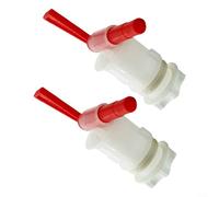 Feeshoppher Robinet à levier robuste pour seau de fermentation avec rotation à 180 degrés pour brassage maison vin ou bière avec écrou sécurisé et double rondelle Design anti-fuite Compatible avec