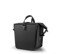 Feeshoppher Sac étanche pour fourche avant de vélo avec libération rapide, pochette de rangement en maille PVC rigide 3D pour VTT, résistant aux rayures, noir, 26 x 25 cm (noir)