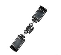 Feeshoppher Support de clôture de baseball pour smartphone et caméra d'action en ABS - Pince solide - Accessoire sécurisé pour sports de plein air - Accessoire de streaming en direct - 22,5 x 4 cm