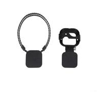 Feeshoppher Support de cou magnétique pour caméra d'action Insta360 GO Ultra Action - Accessoires d'extension à libération rapide avec rotation à 180 degrés - Design sécurisé et cadre de protection