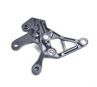 Feeshoppher Support de repose-pieds avant de moto pour Kawasaki Z900 2017-2023, alliage d'aluminium, antirouille et résistant à l'usure, cadre de support de pédale gauche et droite, noir (gauche)