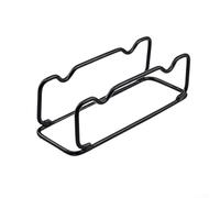 Feeshoppher Support d'haltères en fer pour la musculation et le yoga, l'haltérophilie, supporte jusqu'à 100 kg avec rainure pour les grands haltères jusqu'à 17 cm et les petits haltères (taille S