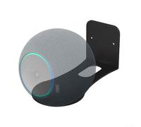 Feeshoppher Support mural en métal pour haut-parleur Echo Studio avec gestion des câbles intégrée pour un placement sécurisé et des fils organisés dans le bureau à domicile