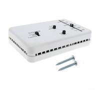 Feeshoppher Thermostat pour camping-car 12 V DC de remplacement direct pour Dometic 3106995.032, contrôle de la température réglable de 0 à 30 °C avec modes de ventilateur de four froid pour