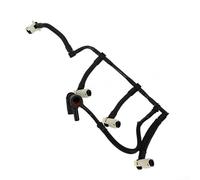 Feeshoppher Tuyau de retour de fuite de trop-plein pour Renault IV, Classe A W176 1.5, Duster, III/IV - Plastique ABS, noir, OEM 166714557R