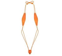 FEESHOW Femme Sexy Micro String Bikini Bresilien Body Lingerie 1 Piece Maillot de Bain Slingshot Femme Bôndage Mini Bikini G-String Monokini Thong pour Plage Piscine Orange One_Size