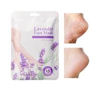 Feet Masques 5 Pieces Hydrating Callus Remover Socks Foot Peeling For Dry Cracked Heels Dead Skin Removal And Smooth Soft Feet Care, Spa Pedicure For Women Men Home Salon Use