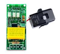 FEETER Module de Test de Puissance AC Digital Meter PZEM-004T Voltmètre Ampèremètre Wattmètre Fréquence Interface Série TTL de L'Array de Broches Version Ouverte