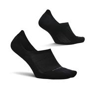 Feetures Elite Invisible Socks - Chaussettes de Sport antidérapantes avec Compression ciblée - Noir, Grande (1 Paire)