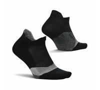Feetures Elite Light Cushion No Show Tab Ankle Socks, Noir, S (1 Paire)