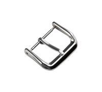 FEFHFKZCZZ Boucles en Acier Inoxydable for Hommes et Femmes : 6 mm, 8, 10, 12, 14, 16, 18, 20 22(Silvery,12mm)