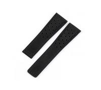 FEFHFKZCZZ Bracelet 20 Mm, 22, 24, Compatible Avec For Tag Heuer Et For Carrera(Black strap,24mm)