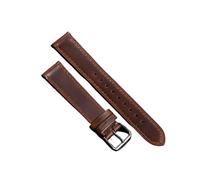 FEFHFKZCZZ Bracelet de montre en cuir souple 18 mm, 19, 20, 21, 22, résistant à l'huile, la cire et décoloration(Light Brown,19mm)