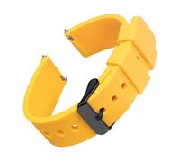 FEFHFKZCZZ Bracelets De Montre 14/16/18/19/20/21/22/24 Mm Compatibles Avec For Samsung ForGalaxy Et For Garmin, For Huawei(Naples Yellow 2,18mm)