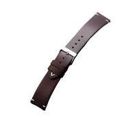 FEFHFKZCZZ Bracelets De Montre Vintage En Cuir Ciré À L'huile 18 Mm, 20, 22, Compatibles Avec For Omega Et For Seiko(Red,20mm)