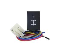 FEFHFKZCZZ Convient For Suzuki For Jimny 2007-2015, Feu Arrière Orange, Interrupteur De Projecteur BSM Avec Fil De Connexion(Rear diff lock)